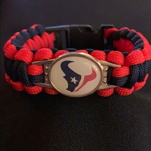 🏈✨HOUSTON TEXANS NFL BRAIDED PARACORD BRACELET✨🏈